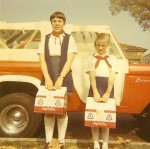 Kathy &Mindy Camp Fire Girls                           